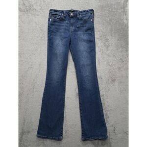 True Religion Becca Jeans Womens 32 Blue Mid Rise Bootcut Stretch Denim Classic
